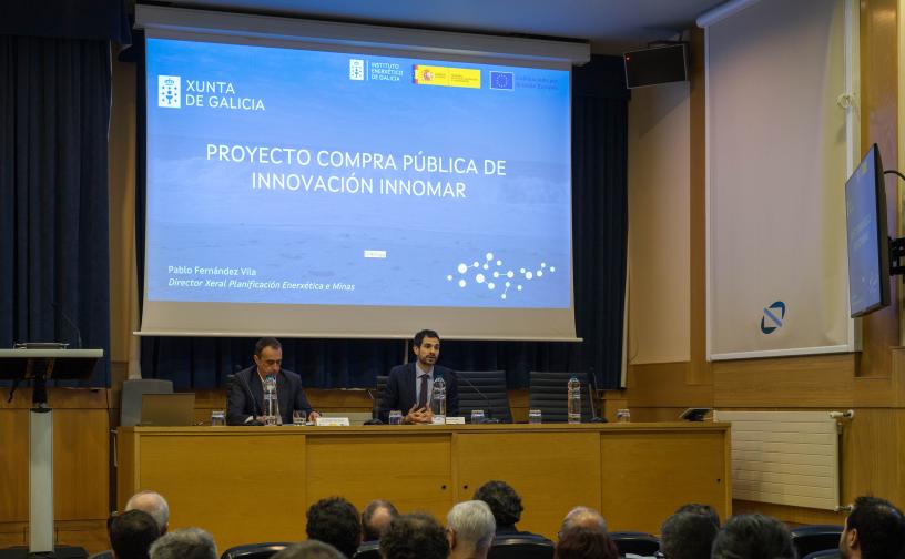 INEGA presenta a CPI INNOMAR que impulsará as enerxías renovables mariñas desde Punta Langosteira